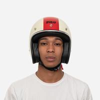Gambar ZULU Helm Viper Off White Chrome Motorcycle - M dari Zuluhelmets Kota Tangerang 3 Tokopedia