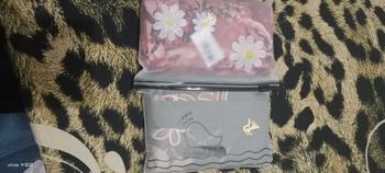 Product Review of (POUCH) PROMO ISI 2 HIJAB SEGIEMPAT MOTIF AZARA VOAL PREMIUM STANDAR PREMIUM LASERCUT LOGO PRINT/ LOGO METAL from N**n R**a 1