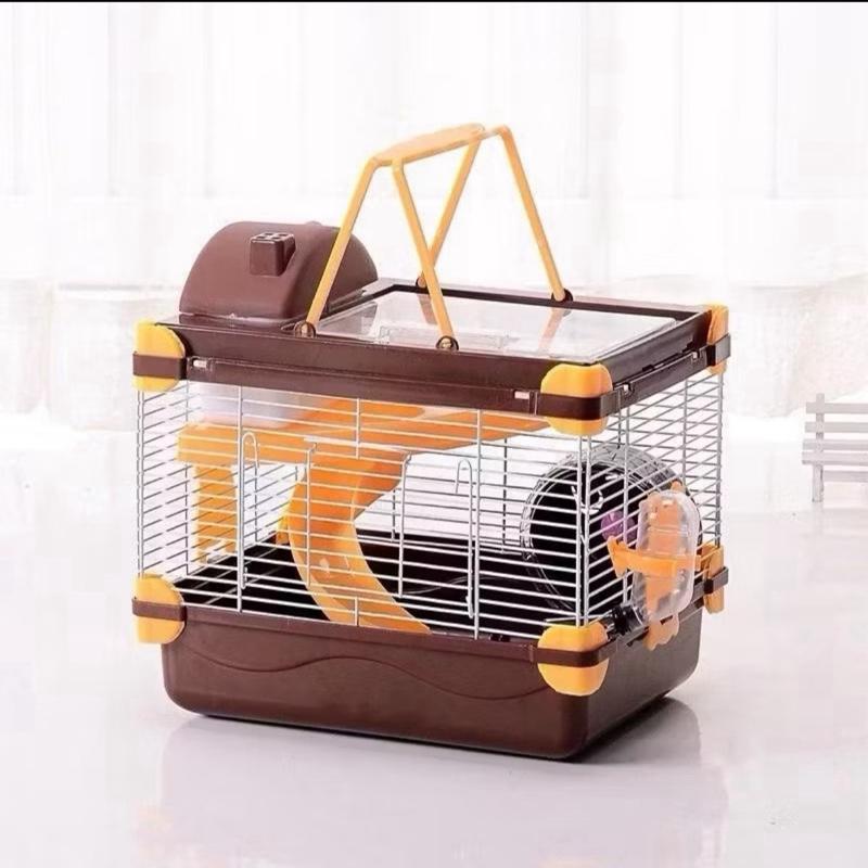  Lồng Hamster 2 tầng nắp Mika  chuồnghamster tiêuchuẩn chuột 