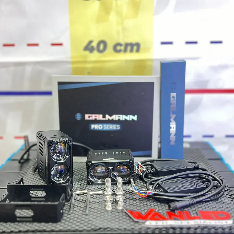MINI LASER 2 MATA GALMAN PRO SERIES HARGA SEPASANG LAMPU SOROT KABUT 100 WATT 1