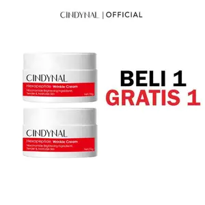 [2 PCS] BPOM Cindynal Salep Cream Hexapeptide Cream 70g Anti Aging dan Membantu Penuaan Dini Original