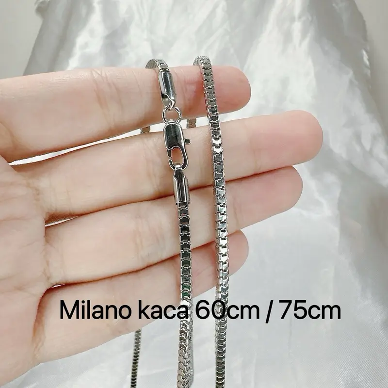 E32 (CO 2 Barang Apapun free 1) K20 Perhiasan Lapis Emas Kalung putih set liontin permata full perhiasan Perempuan Pelapisan Logam xuping 2