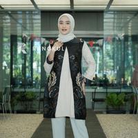 Gambar Baju Batik Wanita Kerja Seragam Kantor Kembang Padi Couple Keluarga - Tunik Kembang Padi, M dari Rangkul Official Store Kota Pekalongan 3 Tokopedia