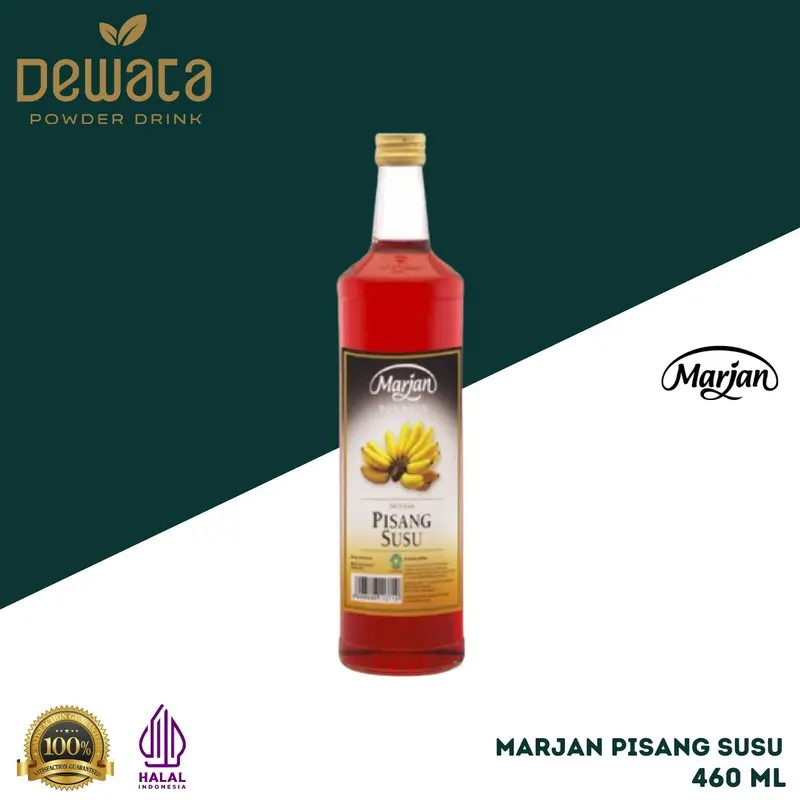 Marjan Syrup  Pisang Susu 0