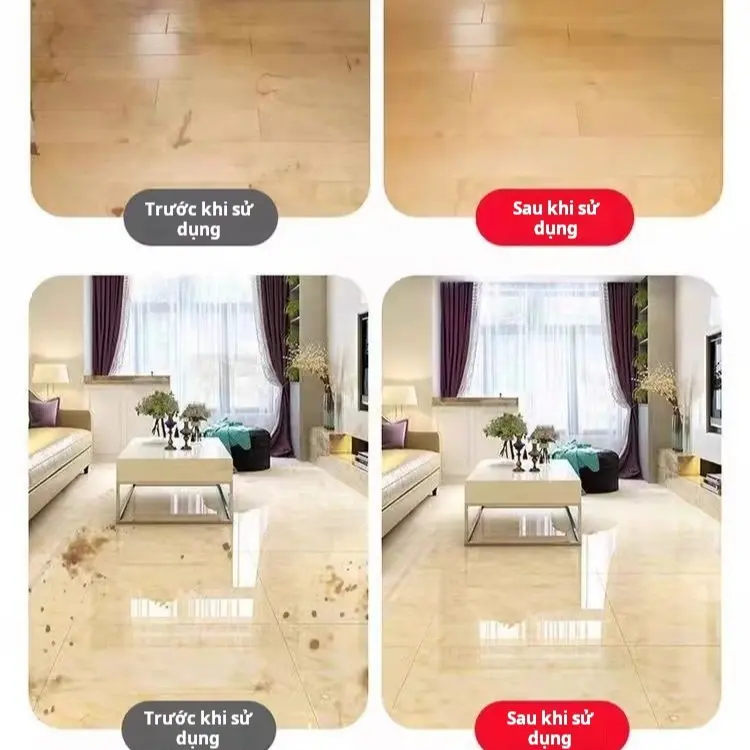 Máy làm sạch sàn, Viên làm sạch gia dụng, Khử trùng và giữ hương thơm, Thích hợp cho gạch men và sàn gỗ, Chất tẩy vết bẩn 4