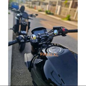 NEW ROUND SIDE MIRROR MOTORCYCLE YAMAHA MT09 MT15 MT25 CB 250 HONDA CB650R KTM DUKE ALL NAKED BIKE Motosikal