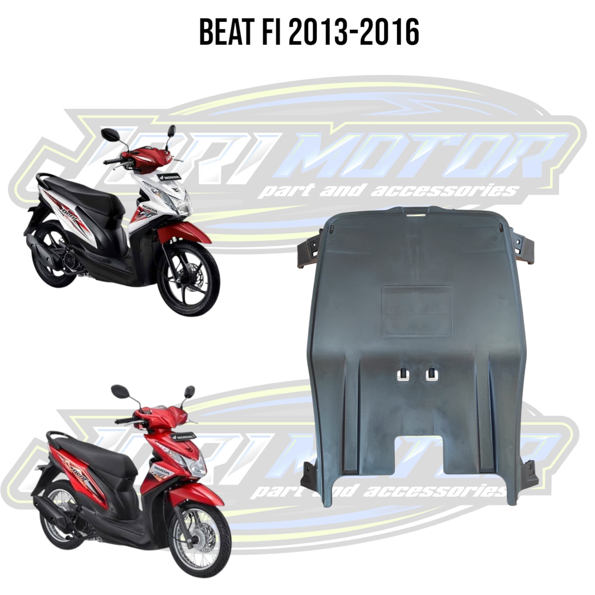 BISA ECERAN Dek Kiri Kanan Dek R/L + Dek Kolong Bawah Honda Beat Fi Tahun 2013 2014 2015 2016 / Body Kasar Beat Motorcycle Sepeda BISA ECERAN Dek Kiri Kanan Dek R/L + Dek Kolong Bawah Honda Beat Fi Tahun 2013 2014 2015 2016 / Body Kasar Beat Motorcycle Sepeda