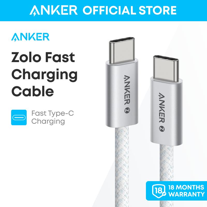 Anker Cáp sạc nhanh USB C sang USB C Anker Zolo A8060 240W Bện - A8060