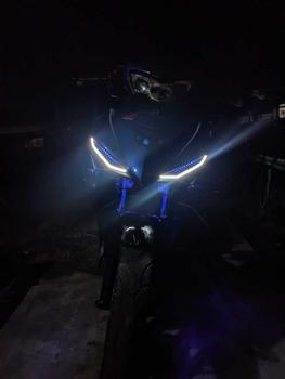 Product Review of MATA GABAN MX KING 150 LED AUDI DRL Lampu Motor from ༄**🉐 1