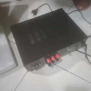 Amplifier Kerndy Bluetooth 5.3 Audio EQ AV-688BT Channel 2.1 Full Bass SUBWOFER Amplifier Karaoke Home Theater AV-688BT′