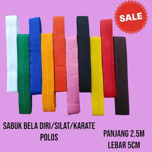 SABUK KARATE/BELA DIRI/SILAT POLOS