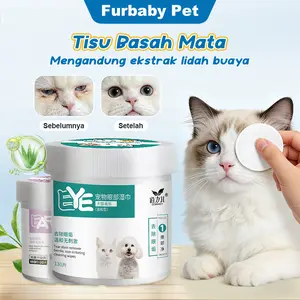 Tisu Mata Kucing Anjing Pet Eye Wipes Tissue Mata Kucing Tisu Pembersih Telinga Kucing Anjing