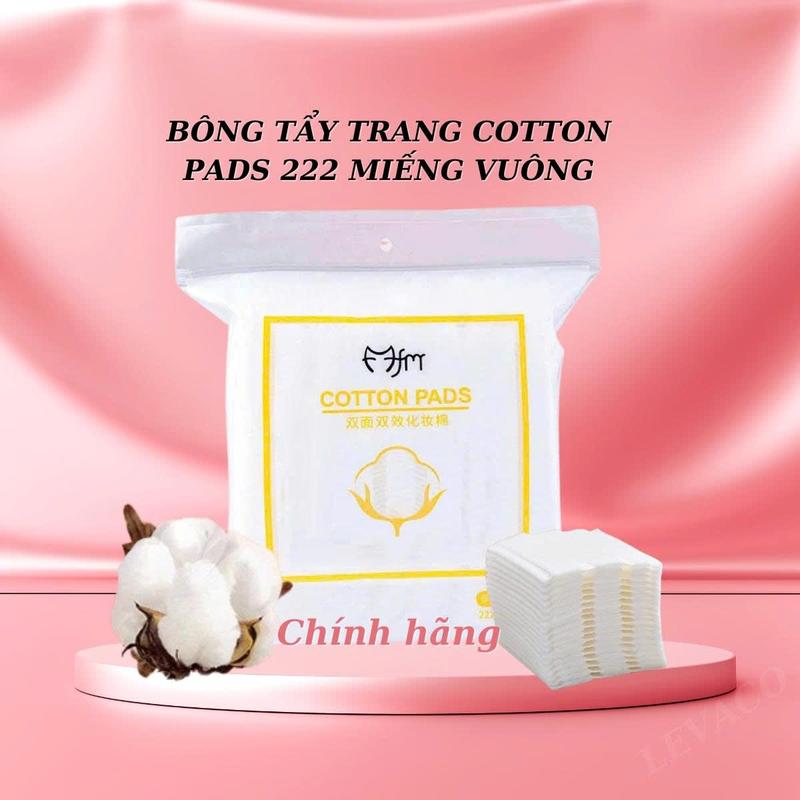 Bông Tẩy Trang MFM Cotton Pads Quốc Dân Con Mèo 222 Miếng Dày Dai Mềm Mịn 1 Gói…