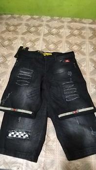 Product Review of SiZE 28-33 [COD+GRATIS ONGKIR]Celana pendek Black viper terbaru motif catur slimfit denim distro santay starboy Jeans Tebal Lembut Stretch Pria Cowok Santai  Keren denim outfit from 🦅**𝓵 𝓐**🦅 0