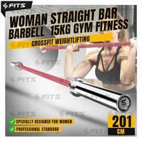 Gambar FITS Woman Straight Bar Barbel 15Kg Gym Fitness Crossfit Weightlifting dari SFIDN FITS Shop Kota Tangerang Selatan 1 Tokopedia