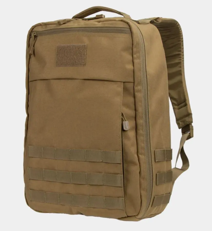 CONDOR PRIME PACK - 21L, Clamshell Design, perfect Daily Carry or Travel Bag. Available in Black & Coyote Brown