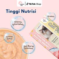 Gambar Pawsitive Official Snack Creamy 100 Pcs Paket Hemat Multivitamin Paket Makanan Kucing Basah Pawcare - Pawsitive Vibes, 30 Pcs dari Pawsitive Official Kab. Tangerang 3 Tokopedia