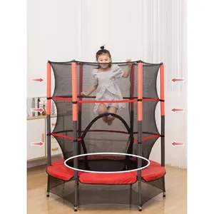 FREE BONUS BOLA MANDI WARNA WARNI TRAMPOLIN JUMBO ARENA PLAYGROUND LOMPAT JUMPING NET TRAMPOLIN JALA LONCAT ANAK PENGAMAN PAGAR KARET PER