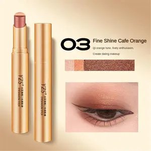 Eyeshadow 3 Warna Multifungsi – Kombinasi Glitter Halus & Matte, Tampil Glowing & Bold, Mudah Digunakan, Cocok untuk Pemula & Makeup Harian-B Lasting Waterproof