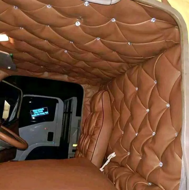 Plafon Atas Full Kabin Belakang Model Sofa Kancing untuk Truk CANTER,RAGASA,DYNA,DUTRO,ELF,GIGA,UMPLUNG dll - Car