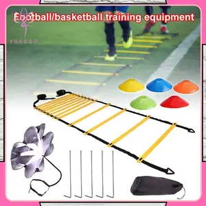 Agility Ladder 4 6 8 Meter /Tangga Tali Nilon Untuk Latihan Kecepatan / Kelincahan / Ketangkasan Ranchotion