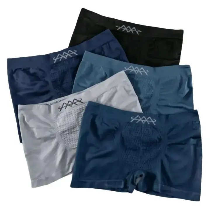PAKET 5 PCS boxer pria import high quality/ bahan super lembut nyaman saat di pakai Dewasa