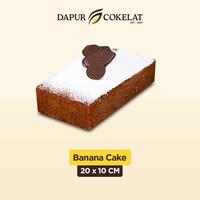 Gambar DAPUR COKELAT - Banana Cake 20x10 | Bolu Pisang Klasik yang Cocok untuk Semua Moment dari Dapur Cokelat Kota Administrasi Jakarta Pusat 1 Tokopedia