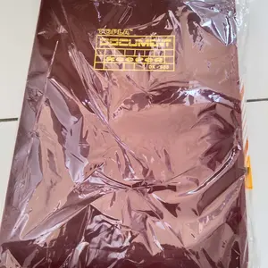 TOPLA Map Clear Holder Dokumen RESLETING ANTI AIR Ijazah Keeper F4 A4 Document Organizer Berkas Anti Air Resleting Muat Banyak Tahan Lama