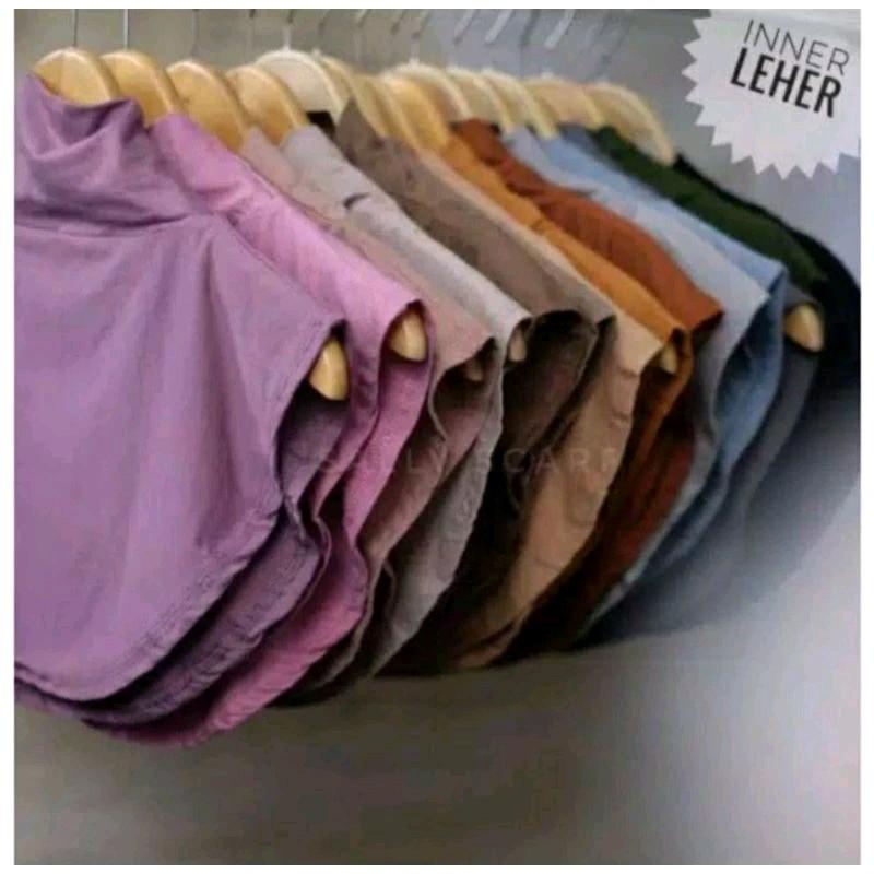 Manset Leher Wanita Hijab,Bahan Kaos Premium,Atasan Penutup Dada,Inner Dada Dalaman Basic Rayon Dewasa 5