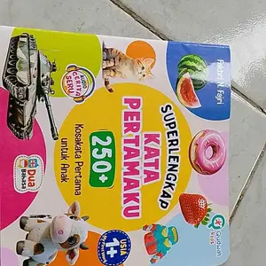 Buku Ceria 250 Kata Pertamaku Super Lengkap || Audio Book || Buku Bayi || Buku Balita II Buku Anak 1th+ II Buku Anak 2th || Buku Anak 3th || Buku Bayi 2 Bahasa || My First Book || Buku Anti Speach Delay