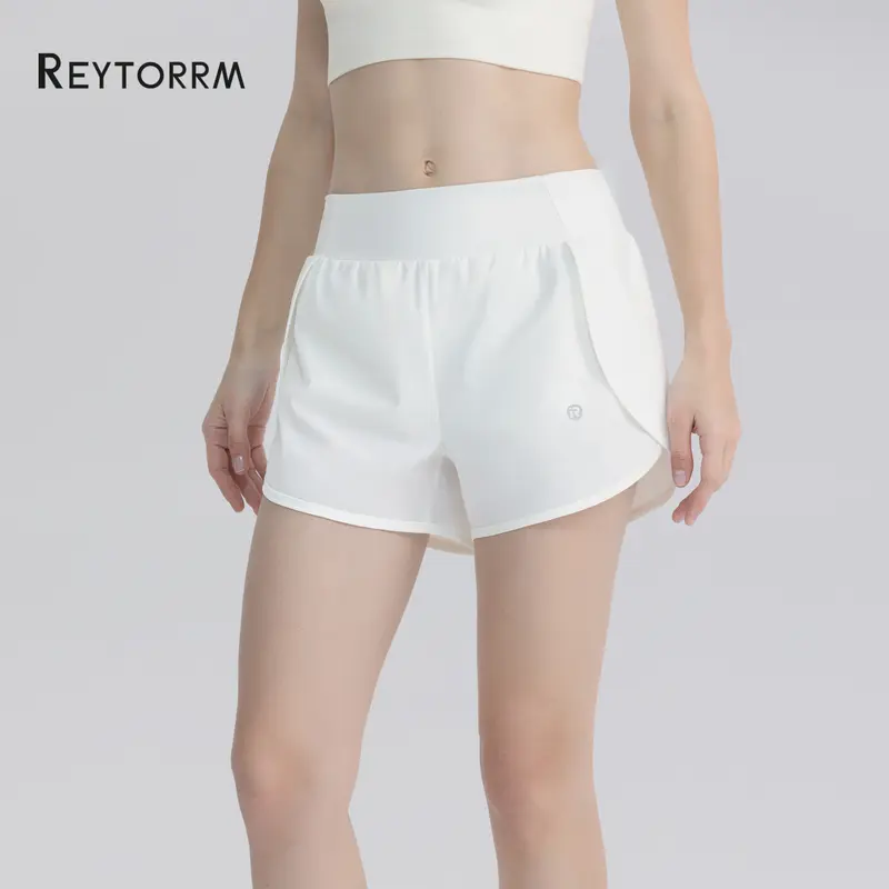 Reytorrm Celana Pendek Celana Yoga Cepat Kering Pinggang Tinggi Wanita Yoga&Running Sport.(DK046) 0