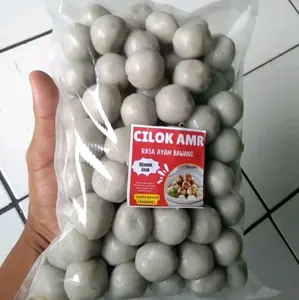 Cilok mentah isi 50/100 cilok amr,baso aci,bakso,cocok untuk campuran seblak,mie,dll