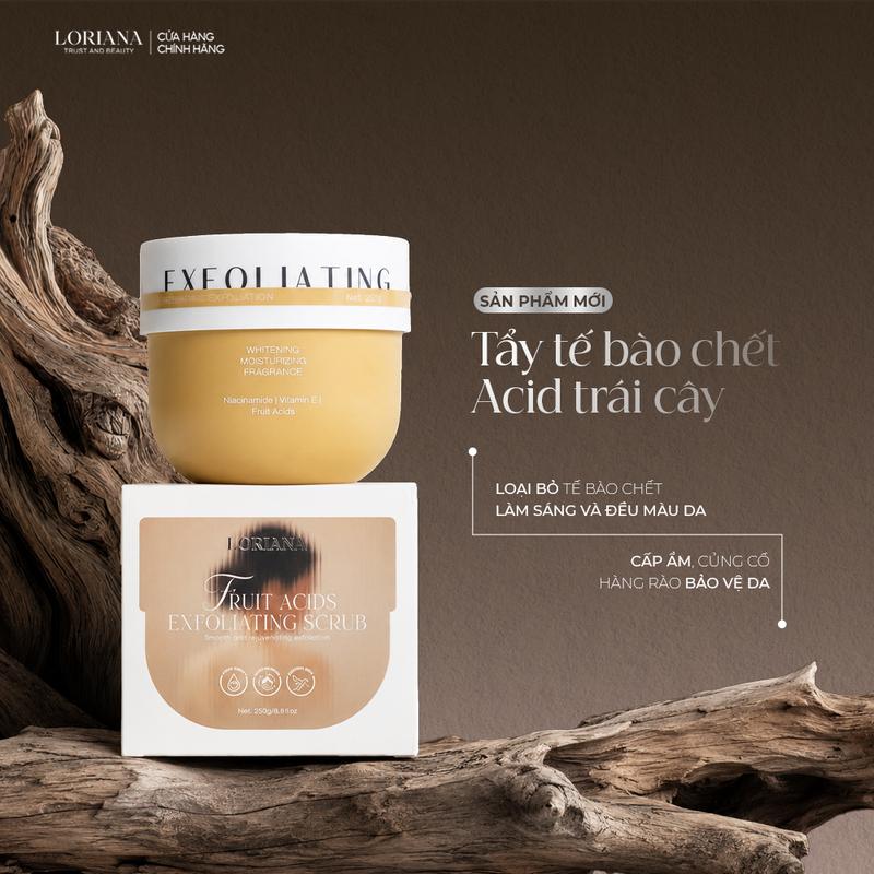 Tẩy Tế Bào Chết ACID Trái Cây LORIANA Loại Bỏ Tế Bào Chết Làm Sạch Bụi Bẩn, Bã…
