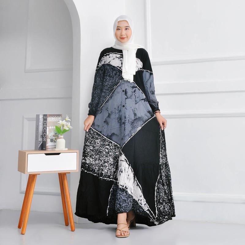Product Introduction of DASTER GAMIS BUSUI RAYON TWILL 100% PREMIUM CAP MALAMAN PEKALONGAN 2