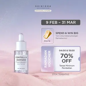 SKIN1004 Madagascar Centella Tone Brightening Capsule Ampoule 30ml Mencerahkan Niacinamide Wajah  Cair Serum