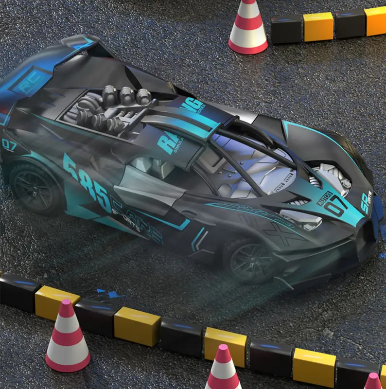 【COD】Mobil Balap Remote Control RC Drift 1/18 2WD Kecepatan Tinggi Mobil Remote Control CAS Mobil Remot Toys 3