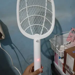 PPLUS Raket Nyamuk Listrik / Pembunuh Nyamuk Listrik  / Mosquito Killer Recharge murah putih