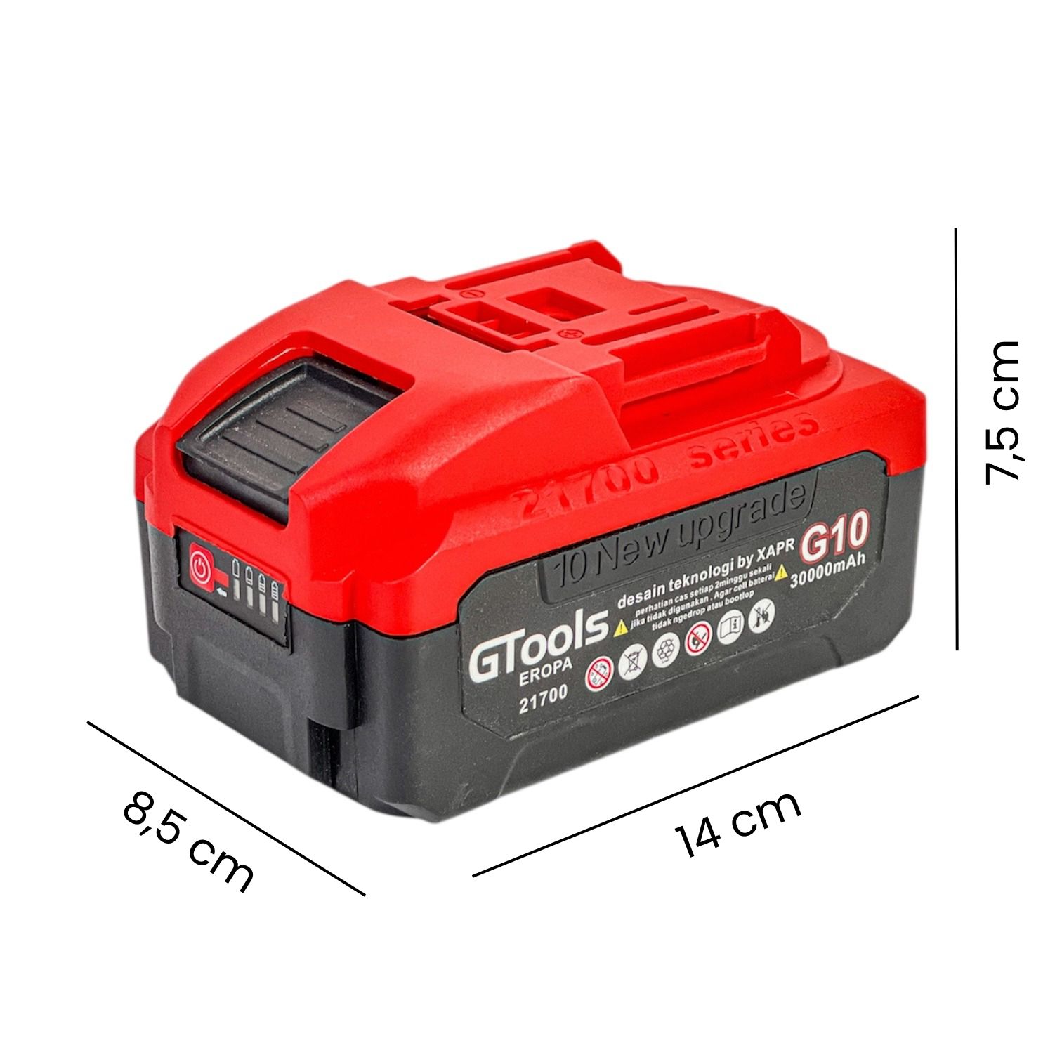 GTOOLS G10 BATERAI LXT MESIN BOR CORDLESS DRILL 10 CELL COCOK UNTUK IMPACT WRENCH DAN BOR BATERAI