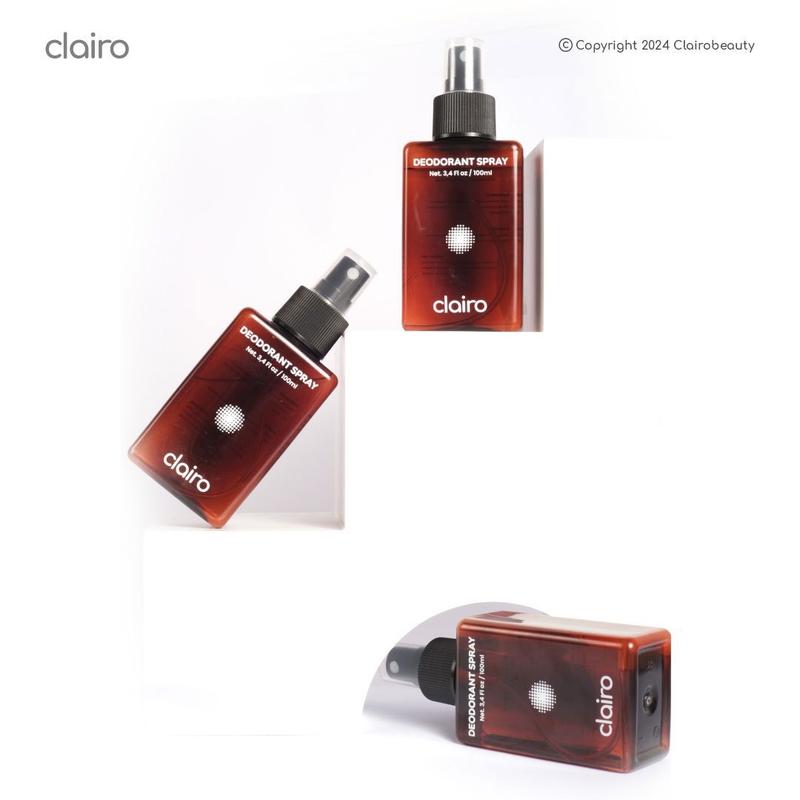 clairo - Natural Deodorant Spray Tawas Ruby Cake With Niacinamide & Centella Extract 100ml deodorant tawas 6