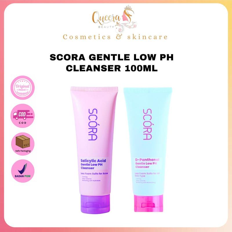 SCORA GENTLE LOW PH CLEANSER 100 ML |  D-PANTHENOL GENTLE LOW PH | SALICYLIC ACID GENTLE LOW PH CLEANSER 100ML 0