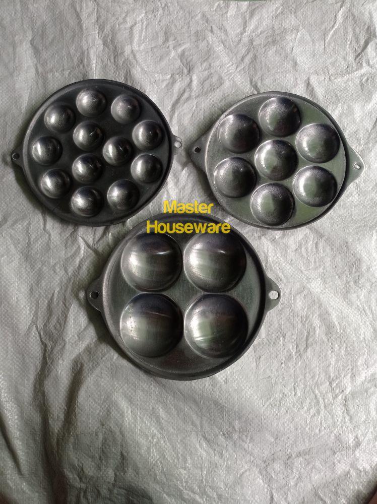 CETAKAN TELUR / CETAKAN TAKOYAKI / CETAKAN KUE LUMPUR / CETAKAN GLODAK / CETAKAN KUE PANCAKE ISI 4 / ISI 7 / ISI 12 ALUMUNIUM COR