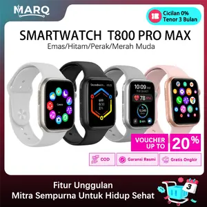 MARQ Smartwatch Layar IPS 1.99 inch Layar Sentuh Tahan Air IP68 Panggilan Bluetooth Pemantauan Kesehatan Jam Tangan Pintar