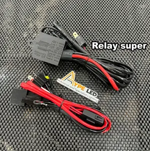 ORIGINAL KABEL RELAY BILED LAMPU MOBIL RELAY SUPER 2 BILED | KABEL RELAY HID MOBIL 2 LAMPU | RELAY MOBIL | RELAY H4 SUPER 2 LAMPU