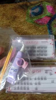 Product Review of BAISISI Bulu Mata Palsu Individual Lashes A11 Super Natural Segmentasi | Eyelash Extension | Douyin Lashes | Eye Make Up from N**a 1