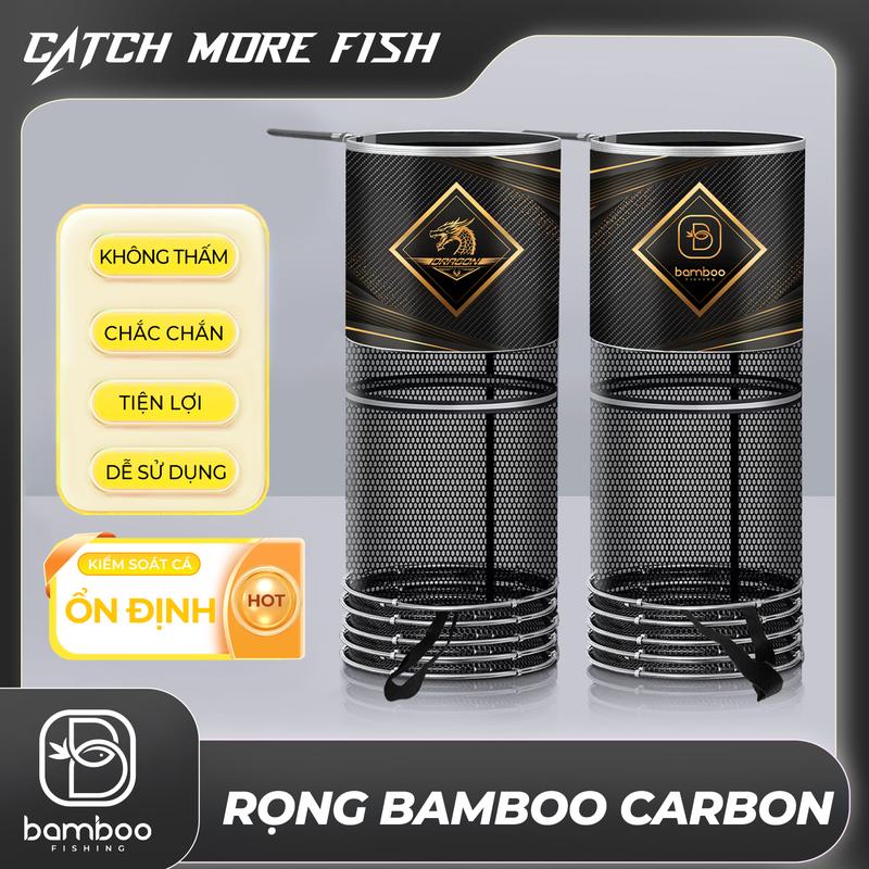 Rọng Đựng Cá Bamboo Carbon B98 NEW 2025