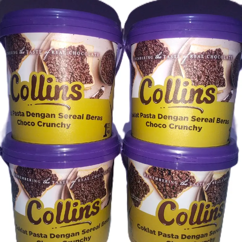 COLLINS COKELAT CRUNCY 1 KG ENAKMURAH BANYAK COCOK UNTUK TOPING SELAI ROTI DLL 0