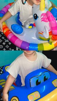 Product Review of INTEX Inflatable Baby Float Swimming Ring Cute Cartoon Water Toys Play Equipment For Kids Pelampung Kolam Anak from 𝓝**️ 0