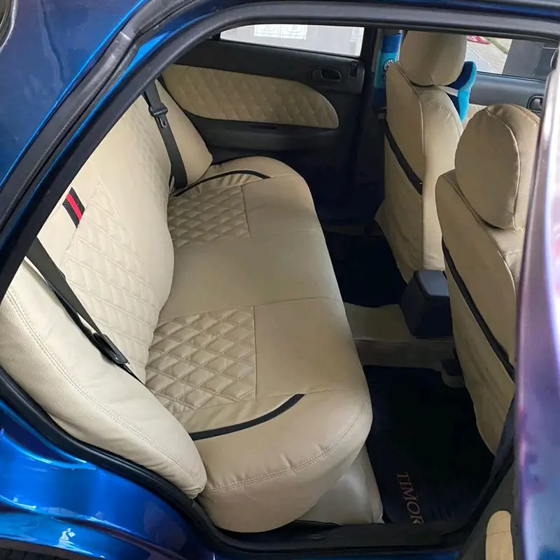 Sarung jok mobil timor 2baris komplit bonus bantal leher 8