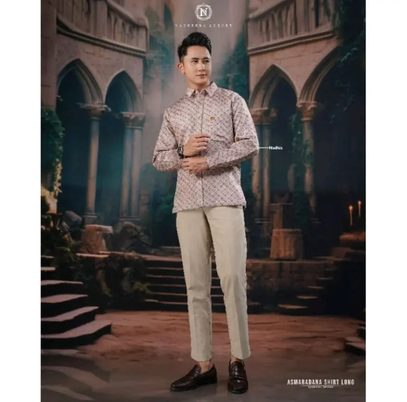 NADHEERA ASMARADANA SHIRT DAD BY NADHEERA LUXURY KEMEJA PANJANG & PENDEK Atasan Pria 2