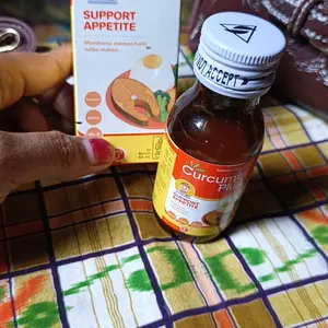 Curcuma Plus Appetite Syrup Rasa Jeruk 60ml